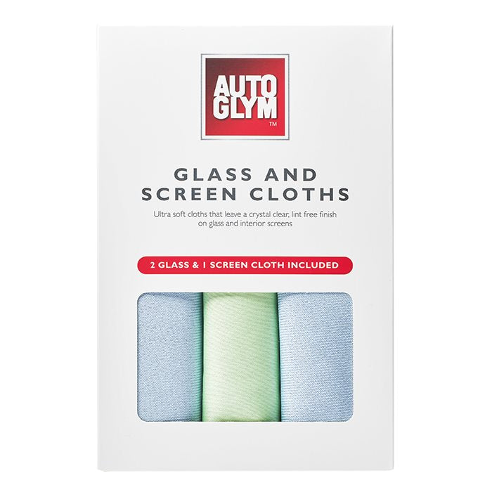 Autoglym Mikrofiberklude til Glas og Skærm 3 stk.