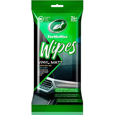 TURTLE WAX VINYL MATT WIPES FLATPACK