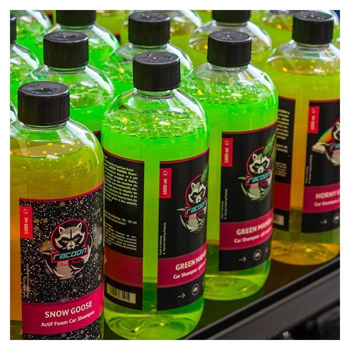 Racoon green mamba - Car shampoo 1 liter. (Coatede biler)