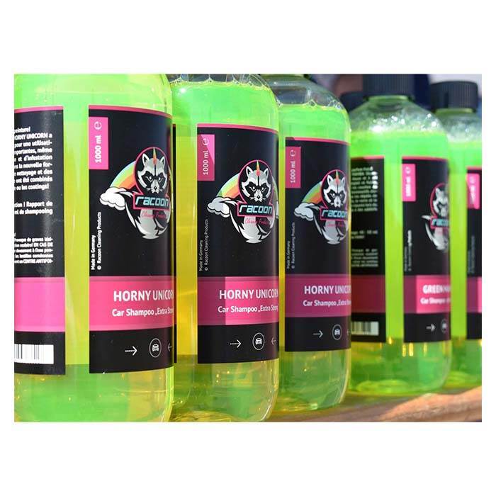 Racoon horny unicorn - Ekstra strong shampoo 1 liter (Velegnet til skumlanse)