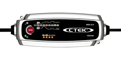 CTEK MXS 5.0 12 Volt 5A  Stærk Batterilader til allround brug - lfmotoroptimering.dk