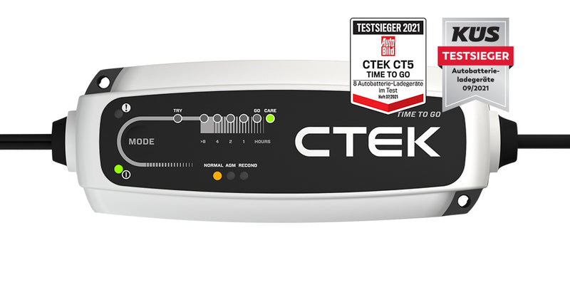 Ctek LADER CT5 TIME TO GO