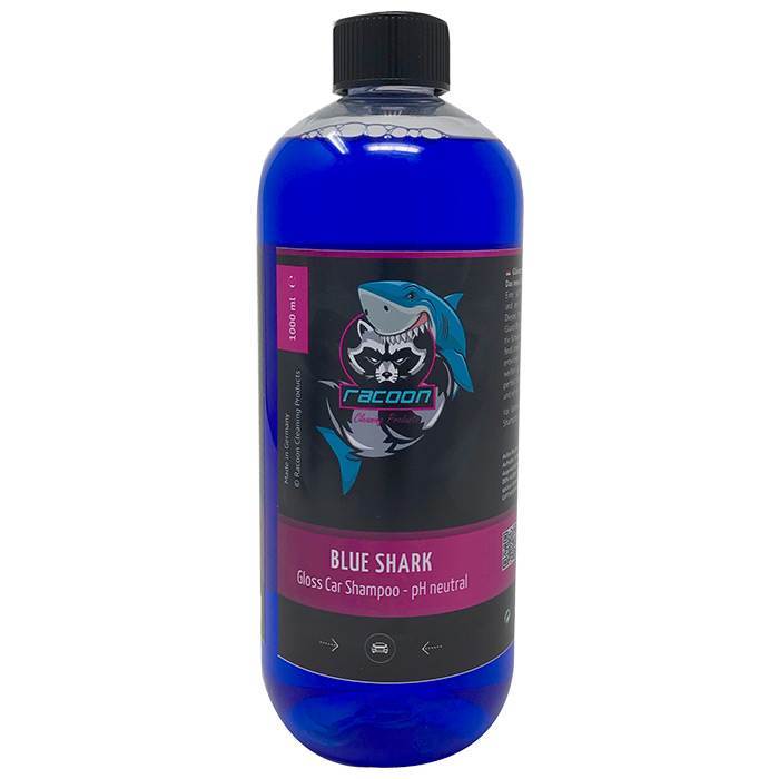 Racoon blue shark - Gloss car shampoo 1 liter.