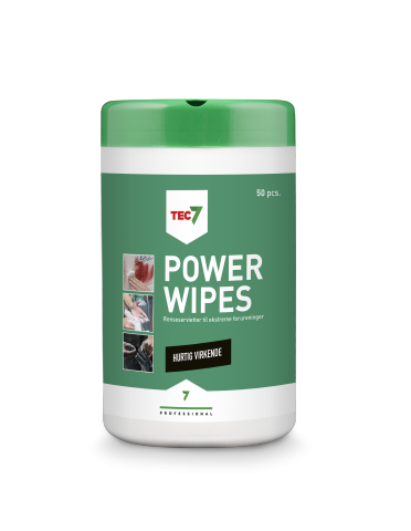 TEC7 - Power wipes 50 stk.